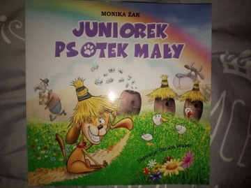 Książeczka,książka dla dzieci Juniorek Psotek Mały