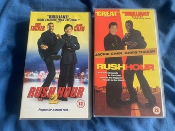 Rush Hour & Rush Hour2. 2xVHS