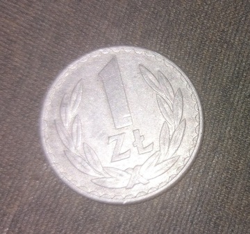Moneta PRL 1976 rk 1 zł