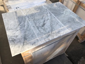 Płytki marmurowe Bianco Carrara 30,5x61x1 cm 