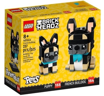 Lego BrickHeadz 40544 Buldog francuski buldogi mały i duży * Dzień Dziecka