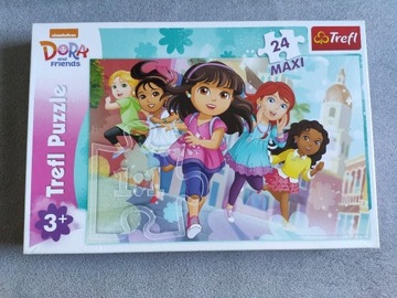 Puzzle Dora i przyjaciele, 24 el. MAXI