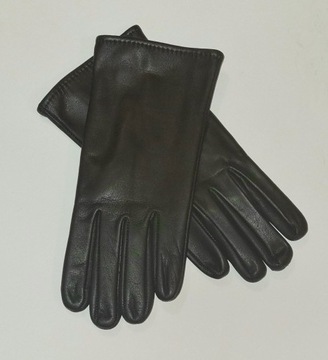 Rękawiczki skóra ocieplane T.Kowalski czarne r. XL