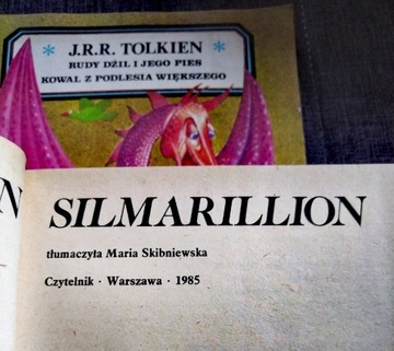 Tolkien Silmarillion, 1985 + Rudy Dżil i jego pies