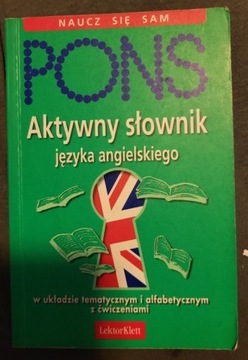 Pons Aktywny słownik języka angielskiego 