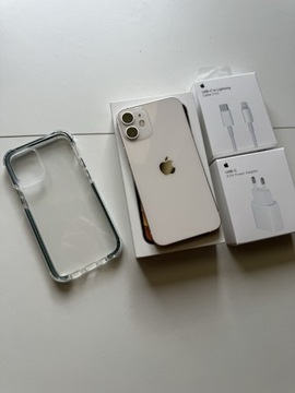 iPhone 12 mini biały bateria 100%