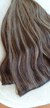 Włosy naturalne Clip in 53cm 