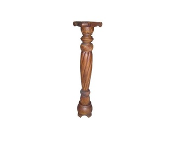 Klasyczna Drewniany kwietnik - kolumna 120cm