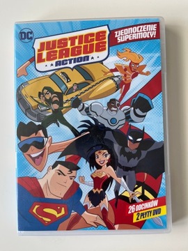 Justice League Action Liga Sprawiedliwości 2DVD