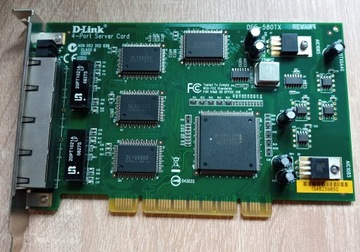 4-portowa karta serwerowa D-Link DFE-580TX