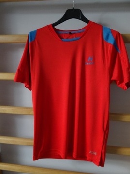 T-shirt sportowy HUARI CZERWONY r. 158