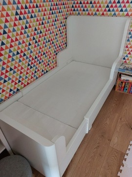 Ikea BUSUNGE łóżko z regulacją długości rozsuwane