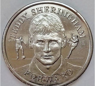 Żeton Teddy Sheringham 1998