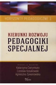 Kierunki rozwoju Pedagogiki Specjalnej 