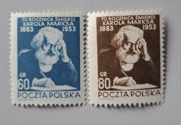 Fi 657-58**-70 rocznica śmierci Karola Marksa