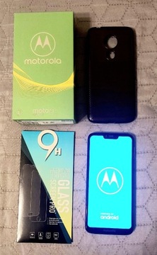Motorola G7 Power, używany od nowości w etui