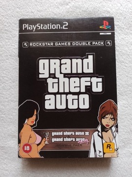 Grand Theft Auto Double Pack PS2 *IDEALNY STAN*
