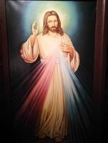 Obraz olejny Jezu ufam tobie r.93 Elżbieta Pazera