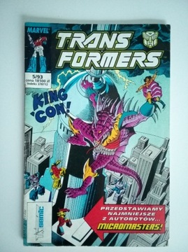 Komiks Transformers nr 5/1993 5/93 Tm-Semic
