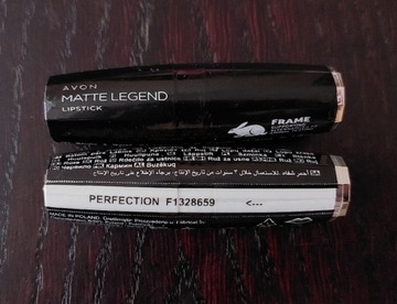 Avon Legend matowa szminka Perfection Unikat