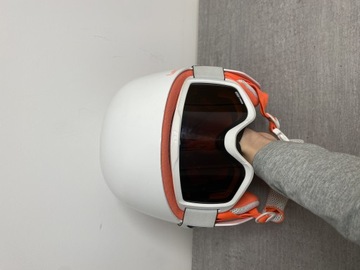 Kask narciarski + gogle