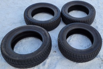 4 szt. 195/60 R15 M+S opony używane - 6 mm