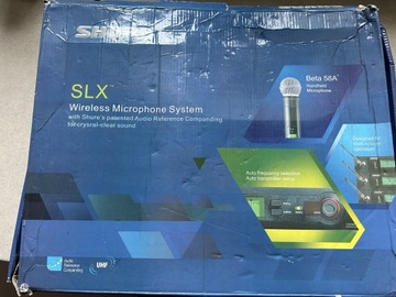 SHURE SLX24bezprzewodowy z mikrofonem BETA 58