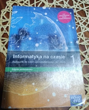 Informatyka na czasie 1 - zakres podstawowy 