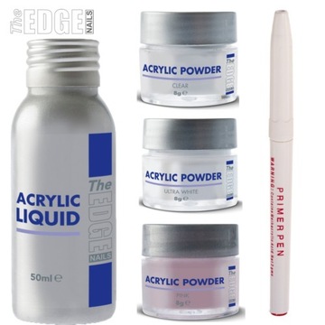 Zestaw Acrylic Powder Liquid Trial Pack 180.99