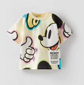 BLU KRÓTKI RĘKAW KOSZULKA T-SHIRT MYSZKA MICKEY104