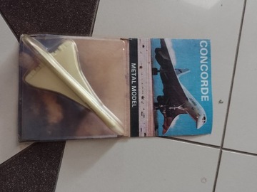 Model Concorde oryginalnie zapakowany  metalowy 