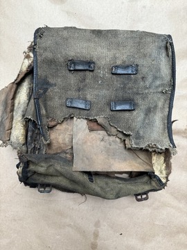 Plecak Niemiecki 1 Wojenny. Przejęty przez Wojsko Polskie 
