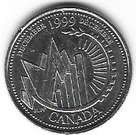 Canada 25 c.1999 okol.      