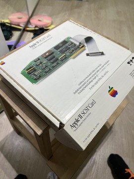 Apple II karta SCSI, pudełko, piękna i cenna