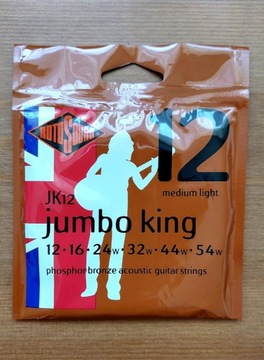 Struny do akustyka Rotosound Jumbo King 12-54