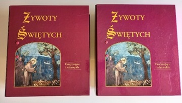 Żywoty Świętych - 2 segregatory