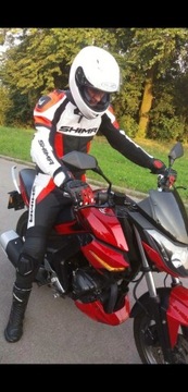 Kompletny strój na motocykl,kombinezon motocyklowy