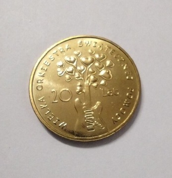 WOŚP 2012 moneta 2 zł ladna