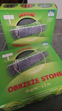 Obrzeza ogrodowe 10x25cmx10 cm stone plastik NOWE