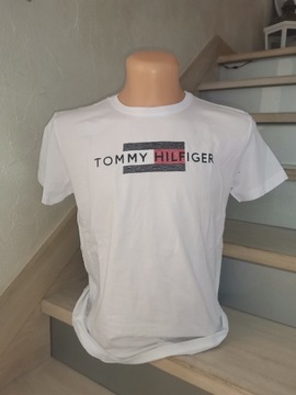Nowy T-shirt męski Tommy Hilfiger rozm M