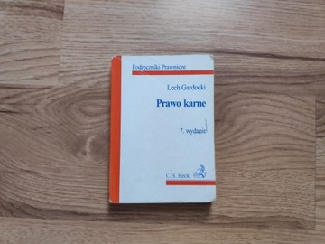 Prawo karne (Lech Gardocki wyd. 7, C.H.Beck, 2001)