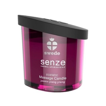 Swede- Senze Estatic Świeca do masażu jaśmin 50 ml