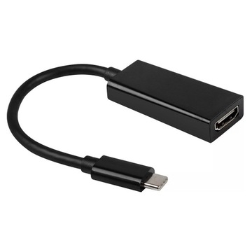 Adapter - USB Typ C na HDMI 4K*2K 0,25 metra czarn