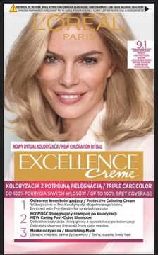 Okazyjnie ! L'Oreal Paris Excellence Creme farba do włosów / BLOND