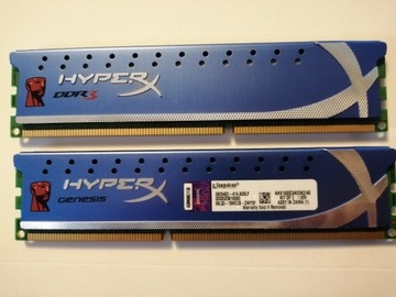 Kingston HyperX 2x2GB DDR3 1600 MHz