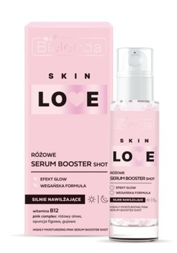 Silnie nawilżające RÓŻOWE SERUM BOOSTER SHOT_