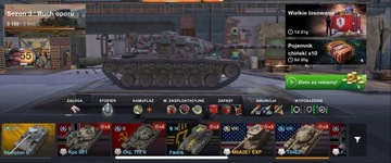 Konto WOT BLITZ KPZ 50T Obj. 777 II i inne