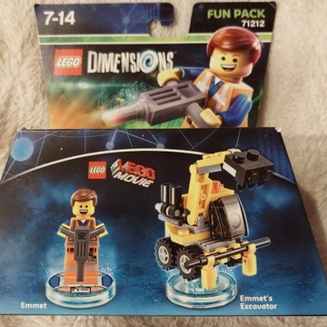 LEGO Dimensions 71212  THE MOVIE EMMET FUN PACK