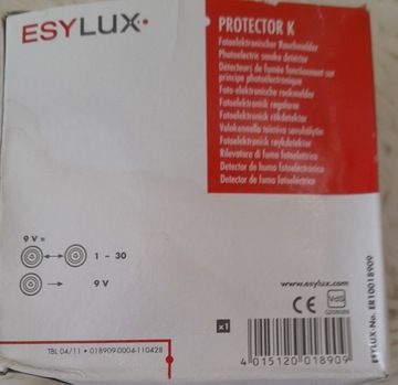 Czujnik dymu ESYLUX PROTECTOR K wsER10018909(527&