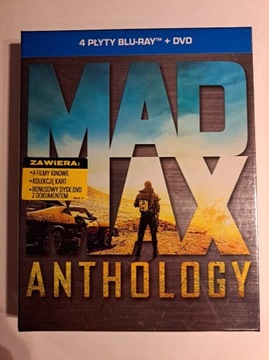 MAD MAX - ANTOLOGIA [4BLU-RAY]+[DVD] PL, FOLIA